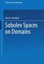 Victor I. Burenkov: Sobolev Spaces on Domains, Buch