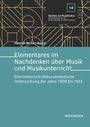 Hannah Wirmer-Bugiel: Elementares im Nachdenken über Musik und Musikunterricht, Buch