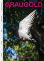 "GRAUGOLD" oben, mittig eine fliegende Taube im Sonnenlicht. Drunter: "Magazin für Alltagskultur 2016". Links: Themenliste.