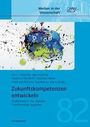 Titel: "Zukunftskompetenzen entwickeln". Herausgeber: Fritzsche, Klemme, u.a. Auf blauem Hintergrund mit künstlerischem Gehirn.