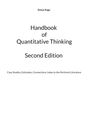 Sixtus Kage: Handbook of Quantitative Thinking. Second Edition, Buch