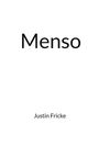 Justin Fricke: Menso, Buch
