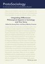 : Integrating Differences: Philosopical Aspects in Sociology and Vice Versa, Buch