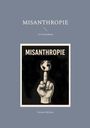Text: "MISANTHROPIE, 111 Ansichten, Vernon McKost". Illustration zeigt eine Hand, die einen Globus auf dem Mittelfinger balanciert.