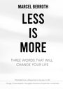 Marcel Berroth: Less is More, Buch