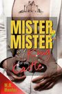 Texte: "MISTER & MISTER my King of the Castle". Unten links: "M.R. Hunter". Illustration einer Burg auf einer Brust.
