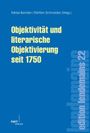 Niklas Bender: Objektivität und literarische Objektivierung seit 1750, Buch