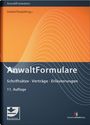 : AnwaltFormulare, Buch