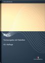 AnwaltsTexte, RVG, Textausgabe mit Tabellen, 43. Auflage. Wellenartige Linien, modernes Design.