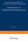 Heinz Ahn: Optimierung von Produktentwicklungsprozessen, Buch