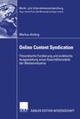 Markus Anding: Online Content Syndication, Buch