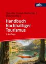 "Strasdas | Lund-Durlacher | Dickhut (Hg.), Handbuch Nachhaltiger Tourismus, 3. Auflage." Ein ruhender Mensch in einer Hängematte an einem See.