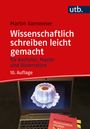 Martin Kornmeier: Wissenschaftlich schreiben leicht gemacht, Buch