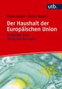 Buchtitel: "Der Haushalt der Europäischen Union: Probleme und Herausforderungen" von Hans Adam und Peter Mayer. Roter Hintergrund.