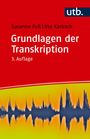 Susanne Fuß: Grundlagen der Transkription, Buch