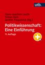 Buchtitel: "Politikwissenschaft: Eine Einführung, 11. Auflage" mit Herausgebern und einem utb-Logo.