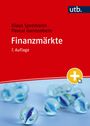 „Finanzmärkte“, 7. Auflage von Klaus Spremann und Pascal Gantenbein in weißem Text auf rotem Hintergrund. Darunter Murmeln.