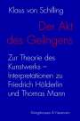 Klaus Von Schilling: Der Akt des Gelingens, Buch