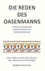 Carsten Konczak: Die Reden des Oasenmanns, Buch