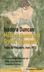 Isadora Duncan: Modern Dance and Greek Philosophy, Buch