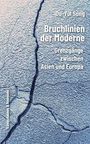 Titel: Du-Yul Song, "Bruchlinien der Moderne. Grenzgänge zwischen Asien und Europa". Hintergrund: strukturiert mit Rissen.