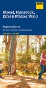 : ADAC Regionalkarte Blatt 11 Mosel, Eifel, Hunsrück, Pfälzerwald 1:150 000, Div.