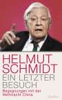 Helmut Schmidt: Ein letzter Besuch, Buch