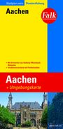 : Falk Stadtplan Extra Standardfaltung Aachen 1:19 500, KRT