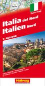 : Italien Nord Strassenkarte 1 : 650 000, KRT
