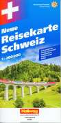 : Schweiz Neue Reisekarte Strassenkarte 1:200 000, KRT