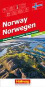 : Norwegen Strassenkarte, 1:750 000, KRT