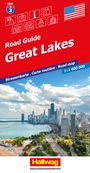 : Great Lakes Strassenkarte 1:1 Mio., Road Guide Nr. 3, KRT