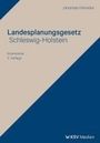 Johannes Hörnicke: Landesplanungsgesetz Schleswig-Holstein, Buch