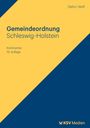 "Gemeindeordnung Schleswig-Holstein, Kommentar 19. Auflage, Dehn | Wolf" auf blau-gelbem Hintergrund, mit KSV Medien Logo.