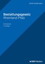 "Bestattungsgesetz Rheinland-Pfalz" Kommentar, 3. Auflage, von Detlef Stollenwerk. KSV Medien-Logo auf blauem Hintergrund.