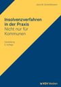 "Insolvenzverfahren in der Praxis. Nicht nur für Kommunen. Darstellung. 5. Auflage." Gelb-blaues Coverdesign.