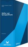 Buchcover mit Text: "Waffen- und Sprengstoffrecht", Autoren: Altmann, Badmann, Göbel, Pfeffer. Logo "KSV Medien".