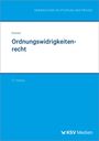„Ordnungswidrigkeitenrecht“ von Kremer, 17. Auflage, KSV Medien. Schlichte blaue und weiße Gestaltung.