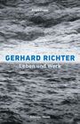 "Armin Zweite. GERHARD RICHTER: Leben und Werk. Schirmer/Mosel." Hintergrund: Schwarz-Weiß-Aufnahme von bewegtem Wasser.