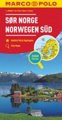 : MARCO POLO Regiokarte N Norwegen Süd 1:325 000, KRT