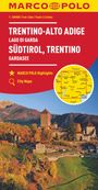 : MARCO POLO Karte Italien 03. Südtirol, Trentino, Gardasee 1:200 000, KRT