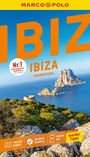 Titel „IBIZA FORMENTERA“, Text „Nr.1 meistgekaufter Reiseführer“, Ansicht mit Insel, Meer und einem Turm vorne.