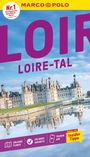 "LOIR LOIRE-TAL" steht in großen Buchstaben. Im Hintergrund ein majestätisches Schloss mit Türmen und einem Wassergraben.