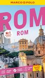 Titel: ROM. Nr.1 meistgekaufter Reiseführer. Ansicht von historischen Gebäuden und Kuppeln in Rom.