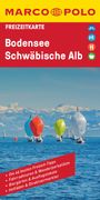 : MARCO POLO Freizeitkarte 41 Bodensee, Schwäbische Alb 1:100.000, KRT