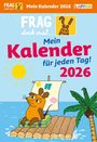 Hannah Flessner: Frag doch mal ... die Maus: Tageskalender 2026 - Mein Kalender für jeden Tag!, KAL