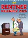 Uli Stein: Uli Stein Rentnerkalender 2026: Monatskalender für die Wand, KAL