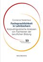 Constanze Niederhaus: Fachsprachlichkeit in Lehrbüchern, Buch