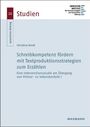 Studien 16, Sprachliche Bildung. Schreibkompetenz fördern. Christina Knott. Blaues, schlichtes Cover mit Logo oben rechts.