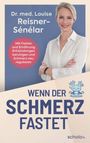 Der Text beschreibt ein Buchcover: Titel, Autorin Dr. med. Louise Reisner-Sénélar. Es geht um Fasten, Ernährung und Schmerzregulation.